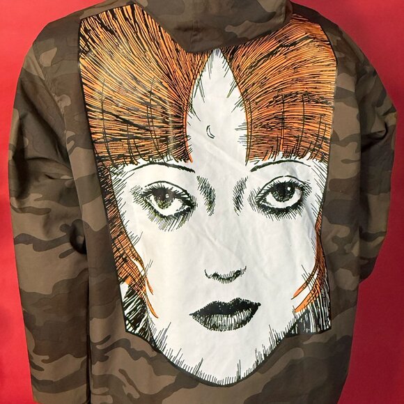 Junji Ito x Crunchyroll Uzumaki Camo Jacket – Limited Edition Anime Streetwear - Picture 6 of 11